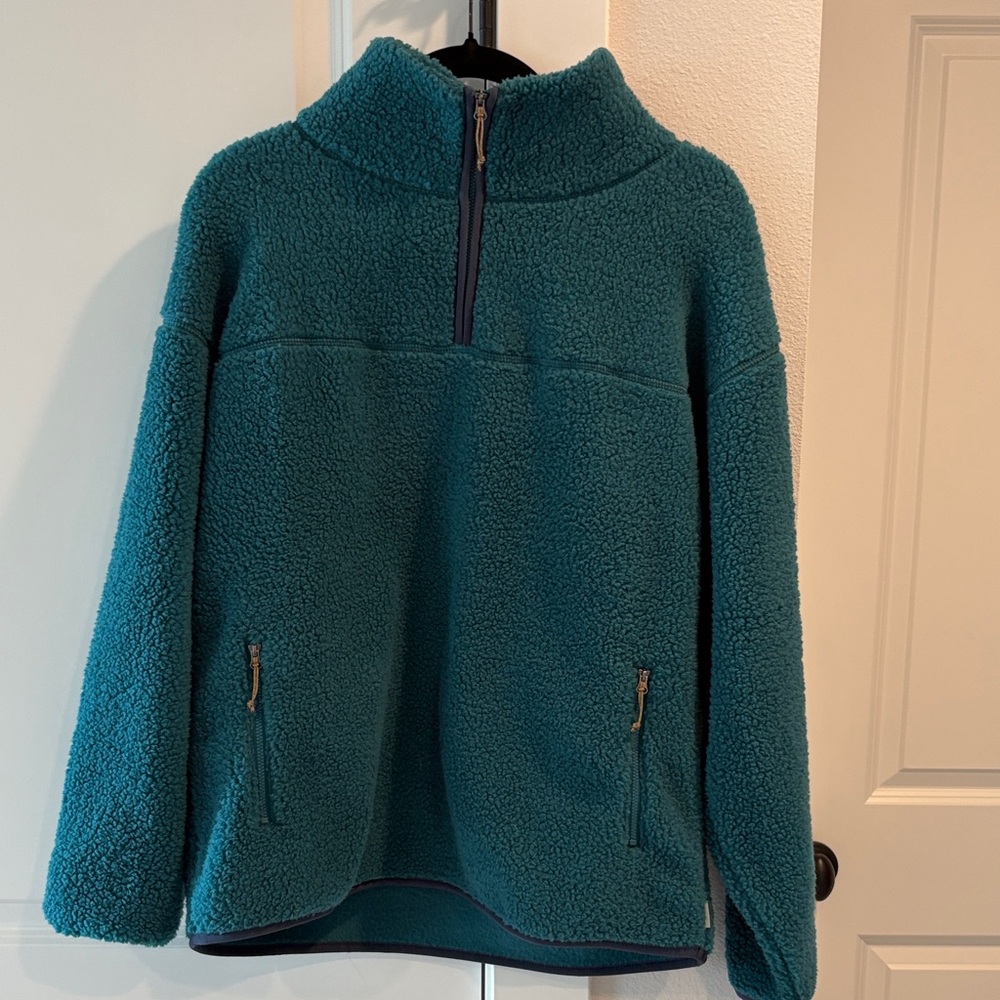 Eddie Bauer Teal Teddy Jacket